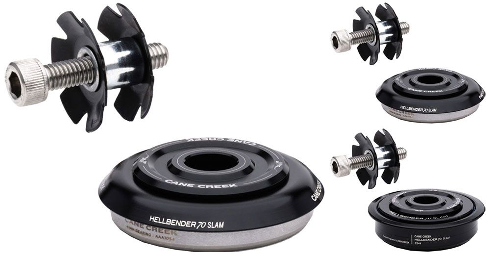 Cane Creek Hellbender 70 Slam Steuersatz Oberteil, 1 1/8