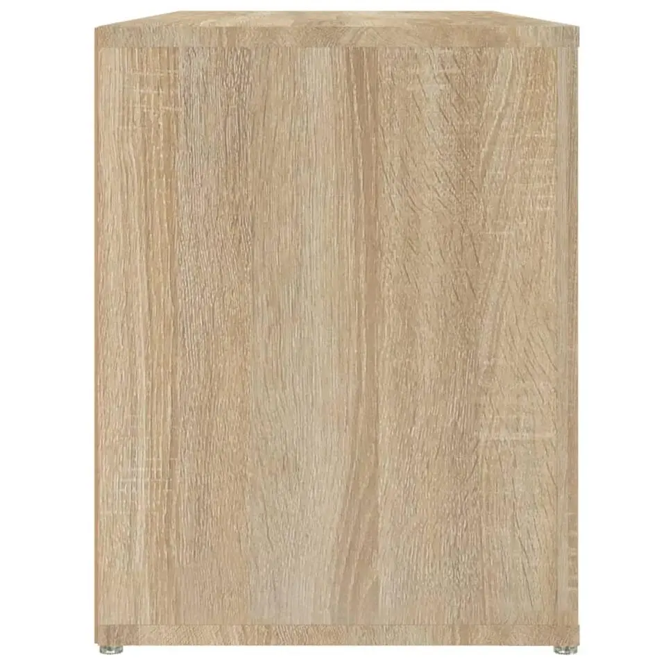 vidaXL - Schoenenrek - Bruin - Bewerkt hout