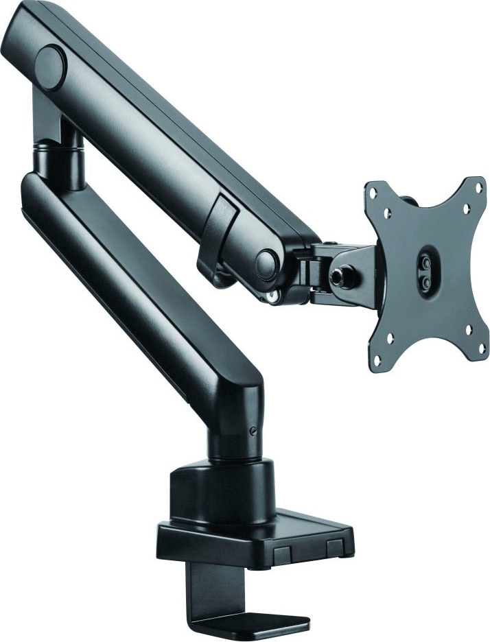 ICY BOX Monitor-Halterung »ICY BOX Ständer mit Tischhalterung für einen Monitor bis zu 32 (81cm)« federunterstützter Mechanismus