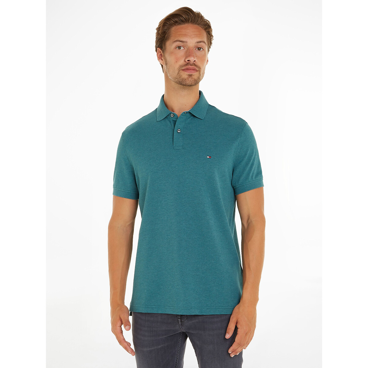 TOMMY HILFIGER<br>Camisa polo de manga curta, tamanho regular 1985