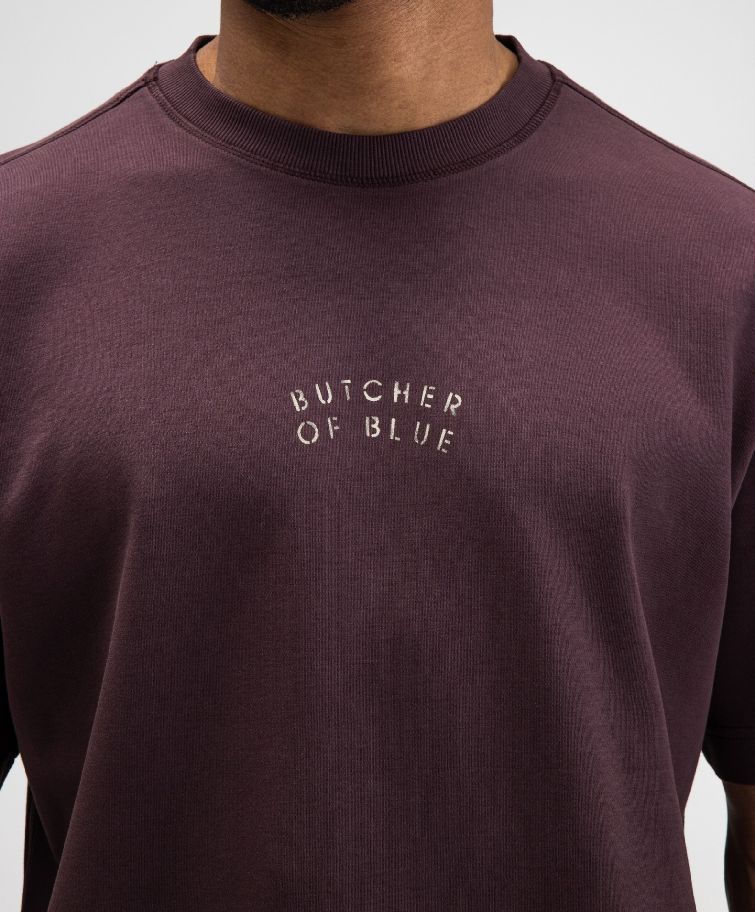 Butcher of Blue Heren T-shirt paars