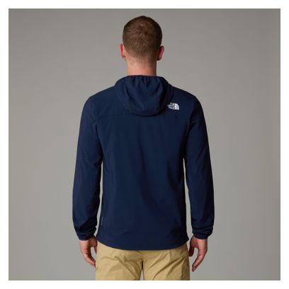 Veste Softshell The North Face Nimble Hoodie Bleu Homme