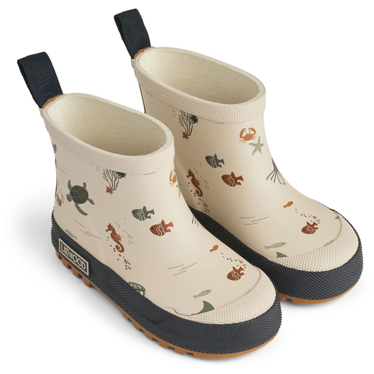 LIEWOODLIEWOOD   Tekla kurzer Regenstiefel 23 Sea creature sandy