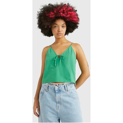 Tommy Jeans - DW0DW15200 - Mujer Verde