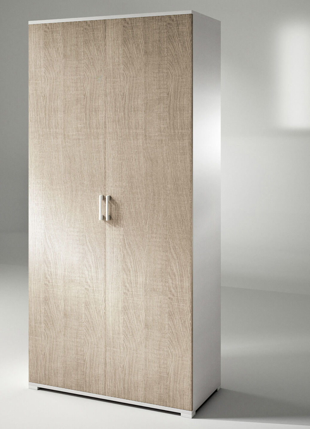 Praktische Schränke in geradlinigem Design
