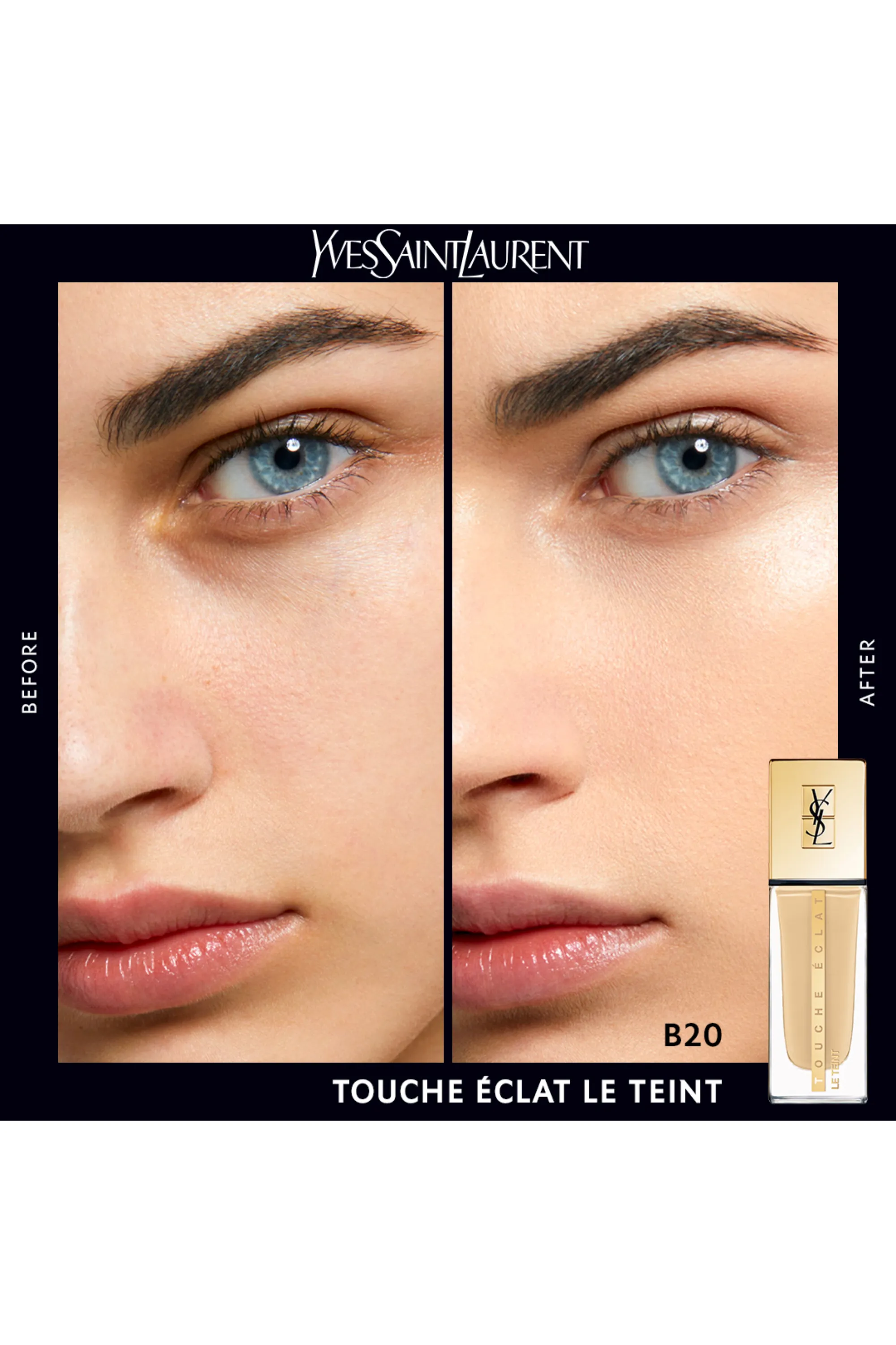 Yves Saint Laurent Fond de teint fluide Touche Éclat-25.0 ml