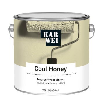 KARWEI muurverf Cool Honey mat 2,5 liter