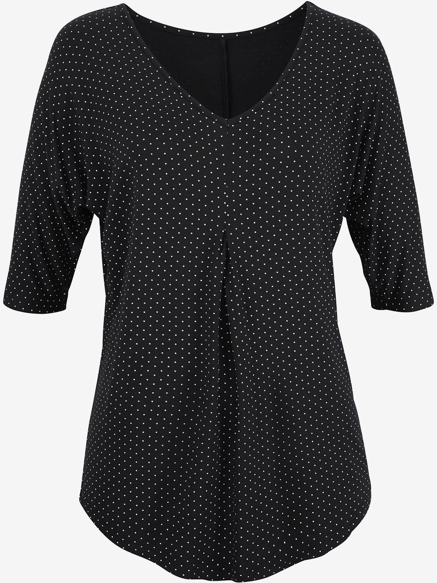T-shirt lascana avec joli imprimé à pois