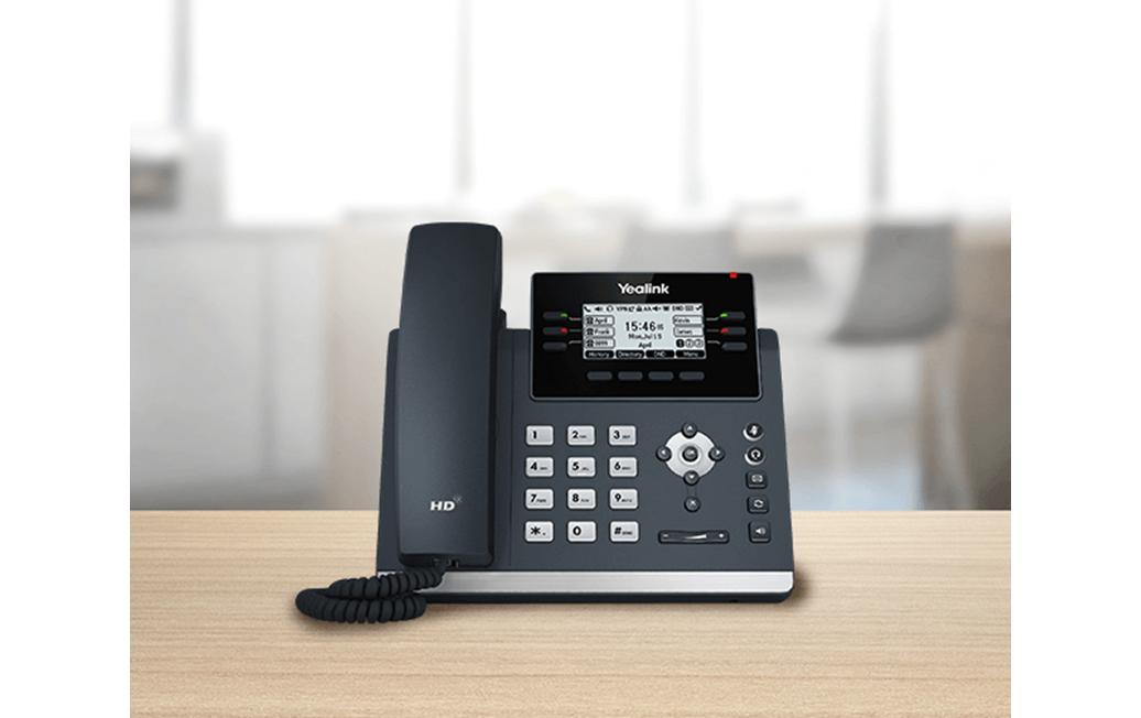 Tischtelefon SIP-T42U GrauEin gut ausgestattetes SIP-Telefon für klare Kommunikation