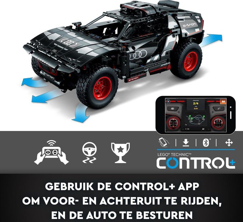 LEGO - Technic - Audi RS Q e-tron - Rallyauto - Off-Road - Bouwmodel
