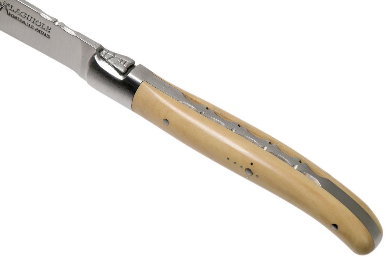 Fontenille Pataud Laguiole 2dlg steakmessenset buxushout, LTC2LB