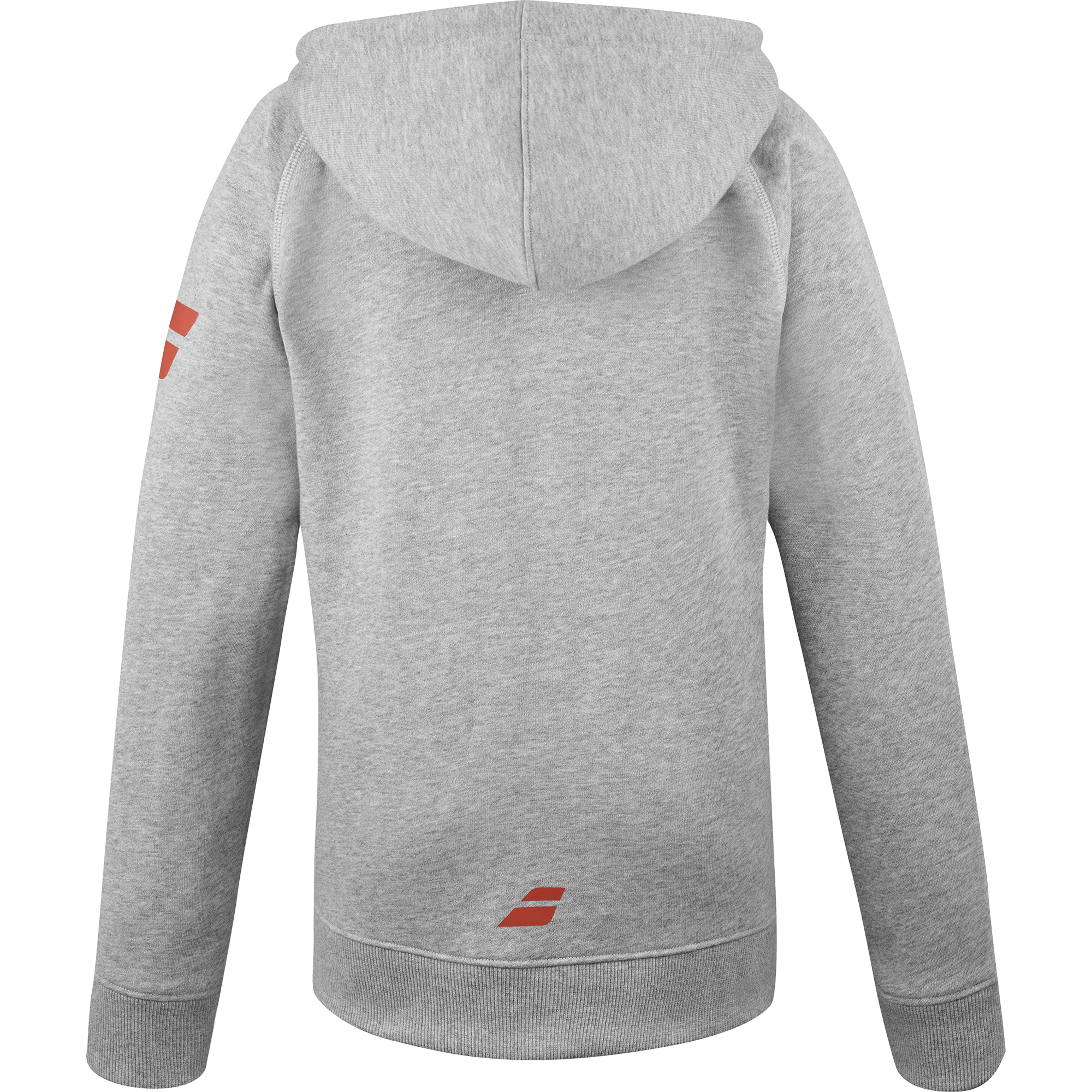 Exercise Hood Jacket Junior Grau meliert