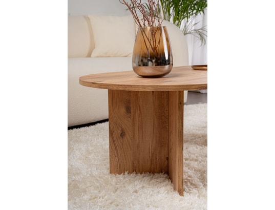 CONCEPT1 - Table basse Sable Pin atlantique 119 x 60 x h40cm