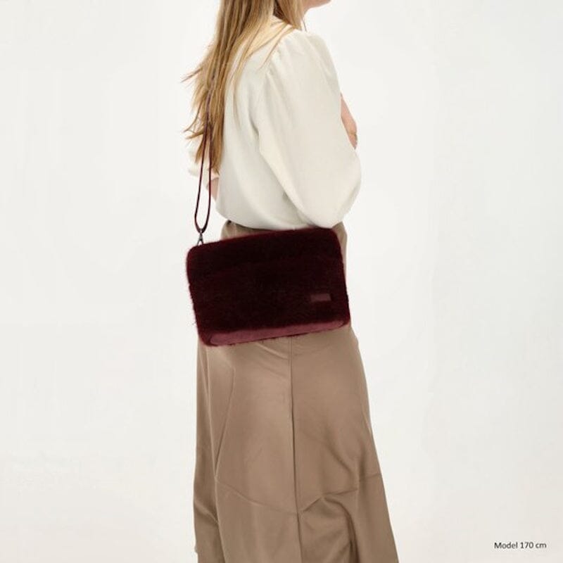 Zebra Trends Emma Crossbody Tas Bordeaux Rood