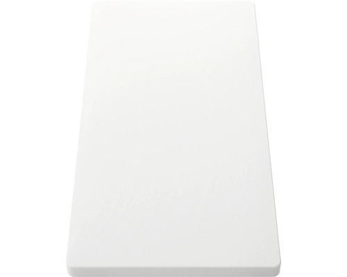 Witte kunststof snijplank, 260 x 530 mm, 217611