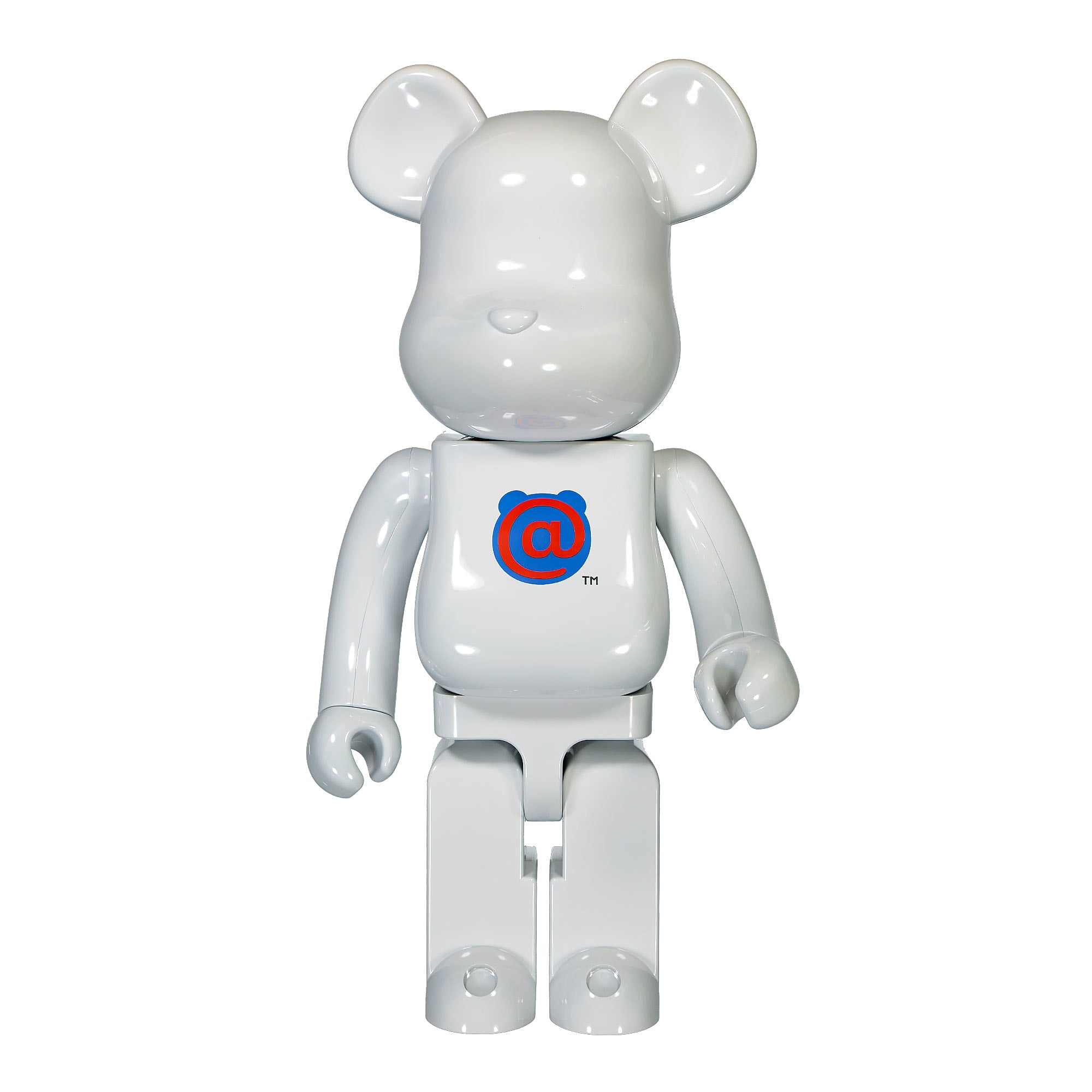 Medicom<br>Be@rbrick 1st Model White Chrome 1000%