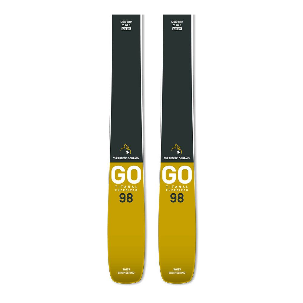 Movement GO TI 98 - Skis all-mountain Homme