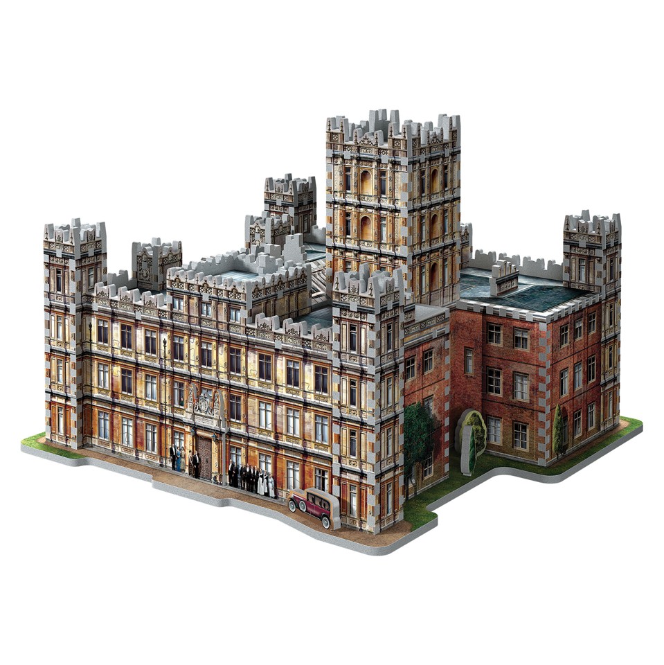 Wrebbit 3D Puslespil - Downton Abbey (890 brikker)