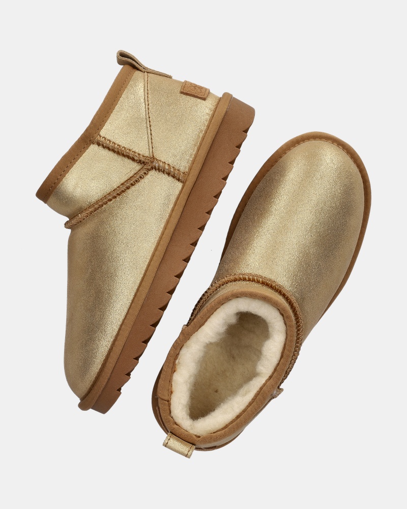 Colors of California Gevoerde boots  - goud