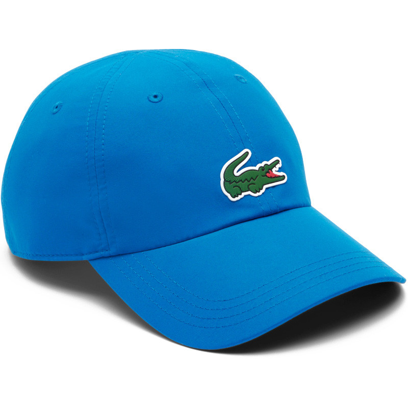 Casquette tennis Lacoste x Djokovic bleu