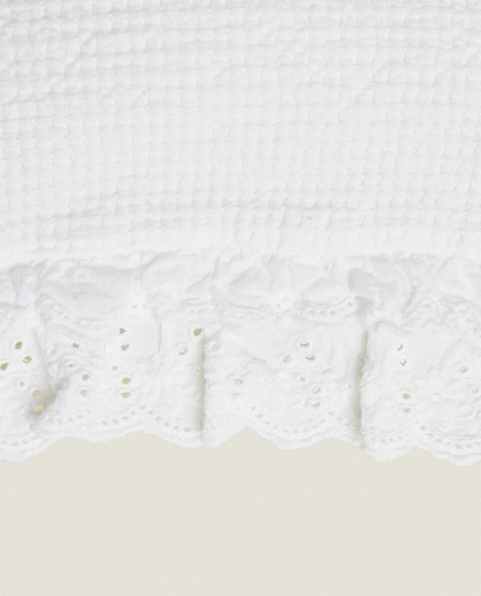 CAPA DE ALMOFADA EM jacquard DE ALGODÃO