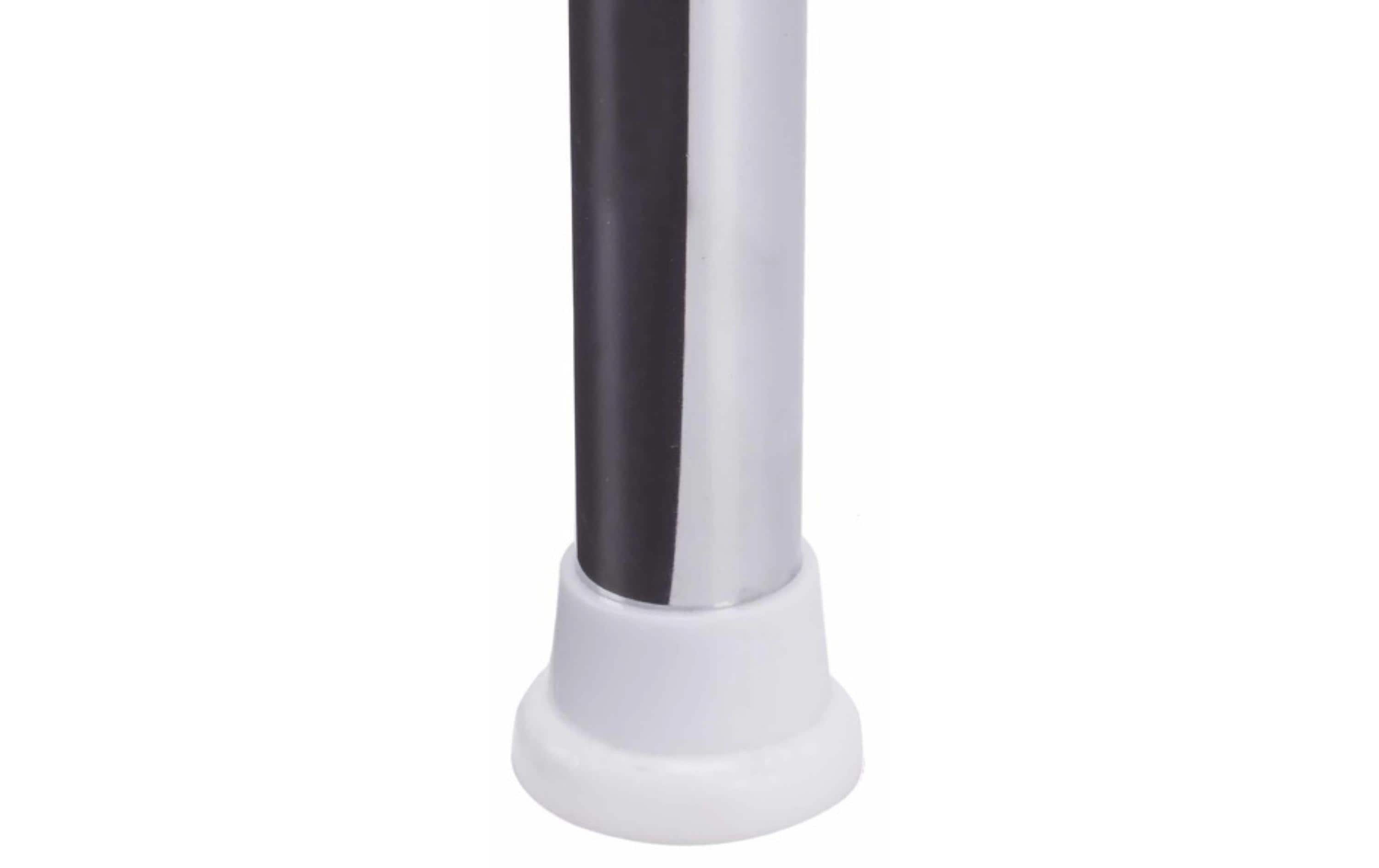 Duschmittelhalter Teleskopstange 145-250 cm, 4 Körbe, SilberSelbststehendes Duschregal