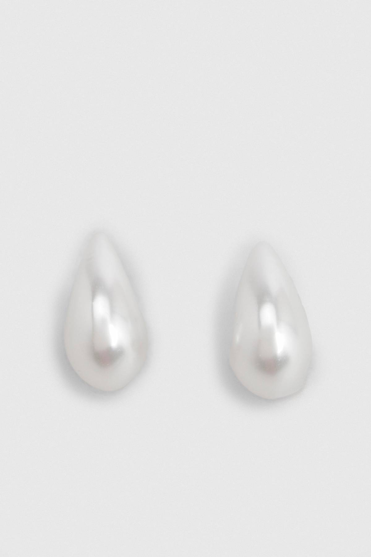 KarenMillen Boucles d'Oreilles Perles Goutte d'Eau