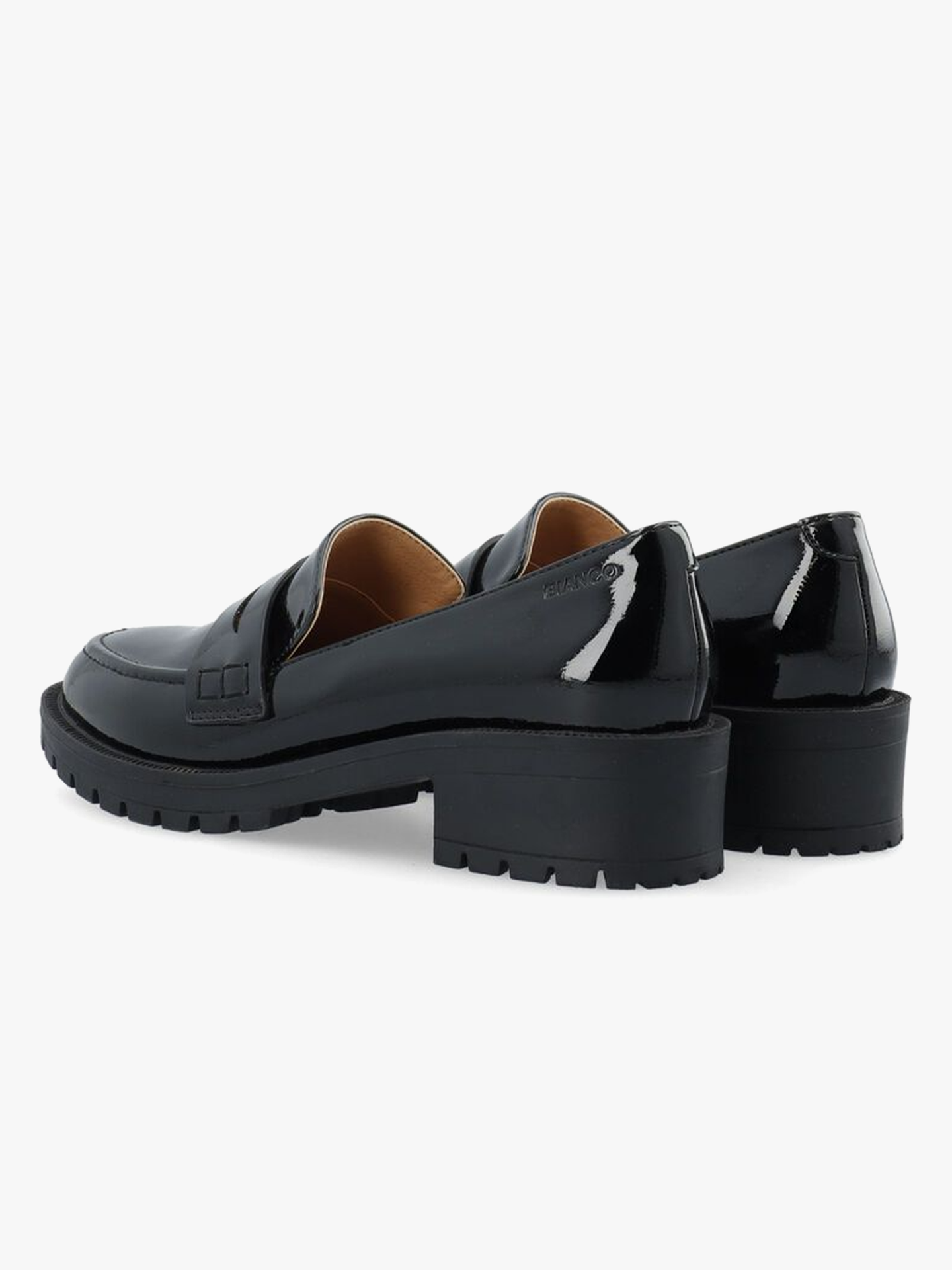 Pearl Simple Penny Loafer Patent Aquarius