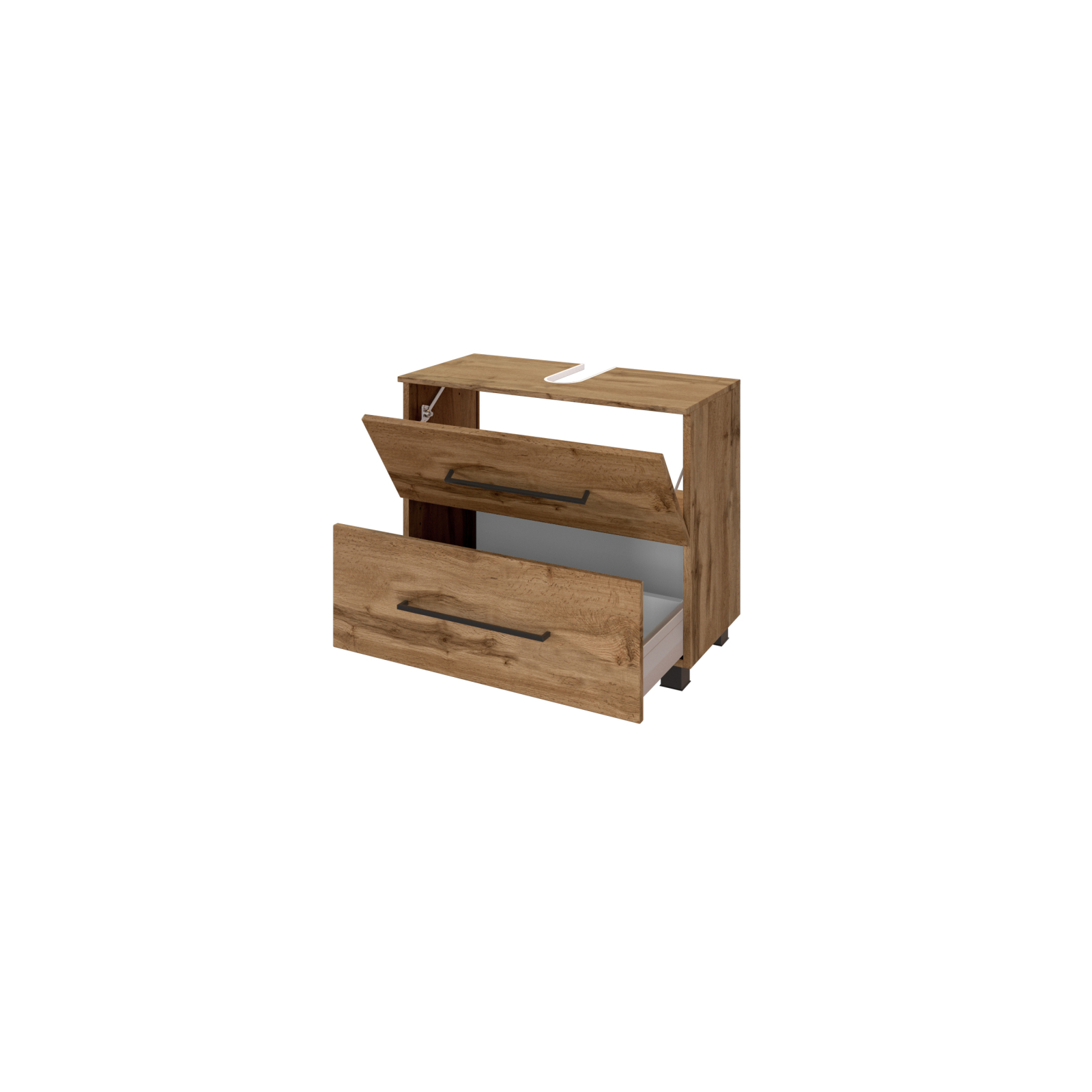 Unterbeckenschrank LUZERN - Wotaneiche - 70 cm breit