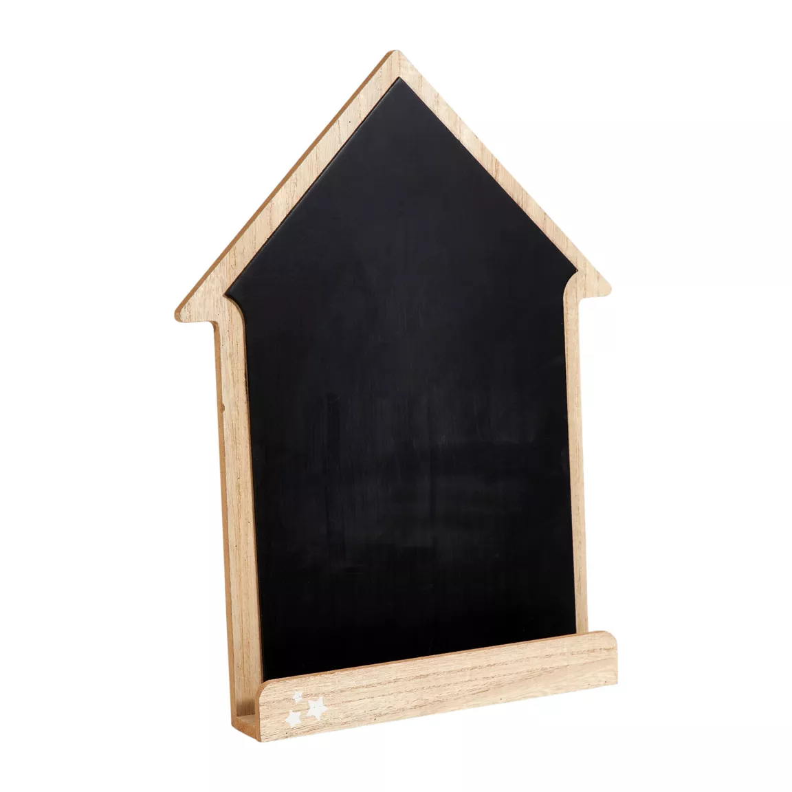 Ardoise chevalet enfant bois (30 x 40 cm) Maison Marron
