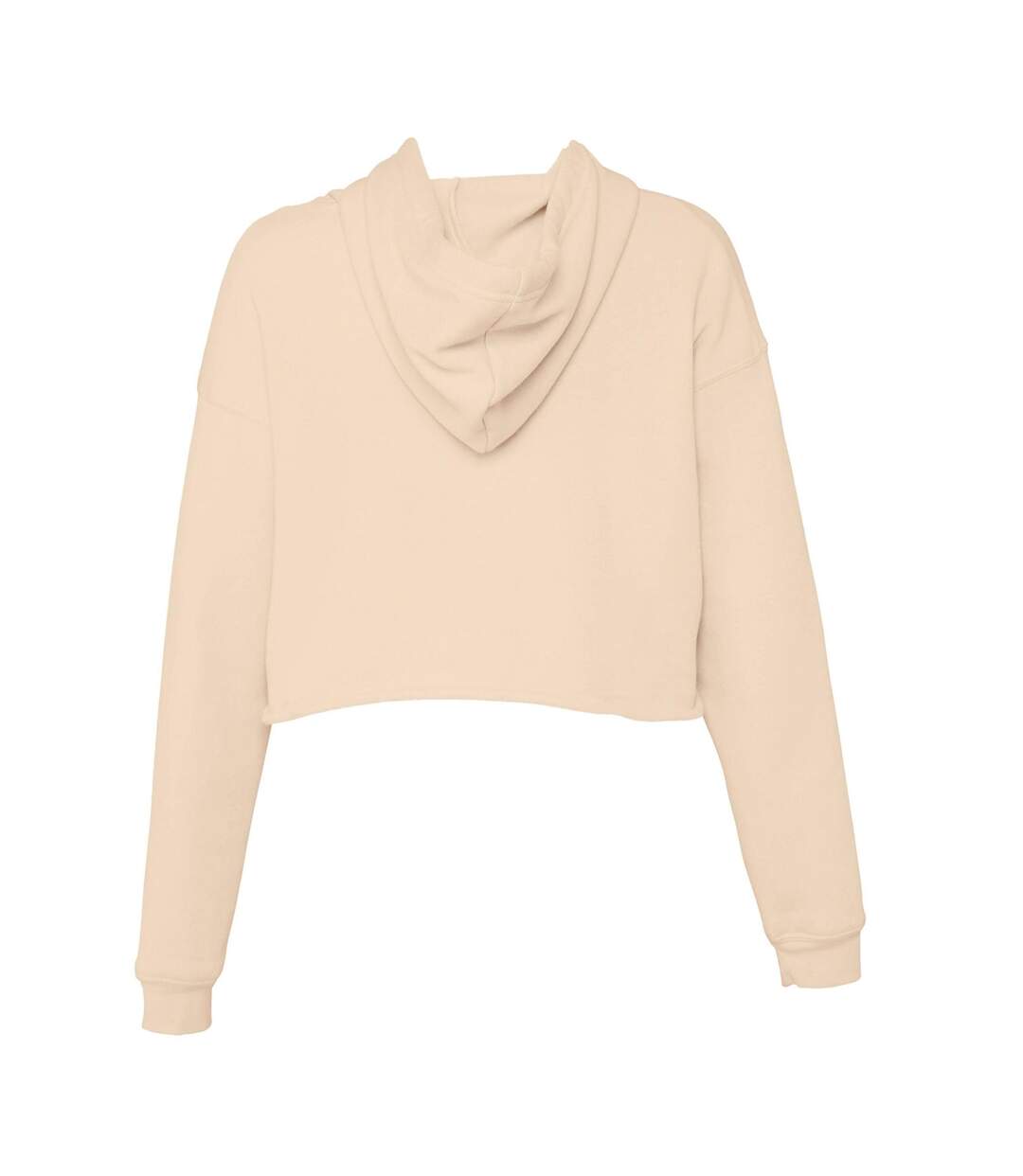 Bella + Canvas - Sweat court à capuche - Femme (Noir) - UTBC5549
