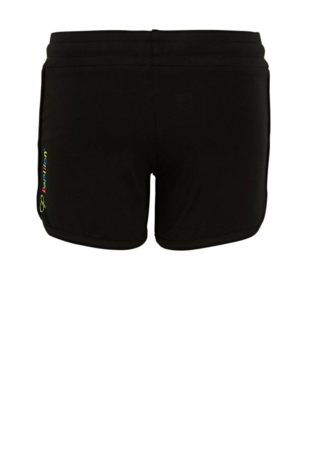 Papillon sportshort zwart/multi