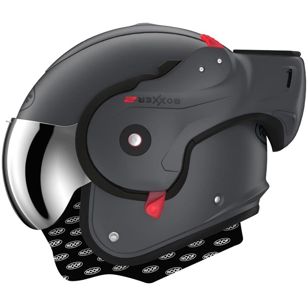 Roof - Casque Boxxer 2 Darkside Gris / Mat
