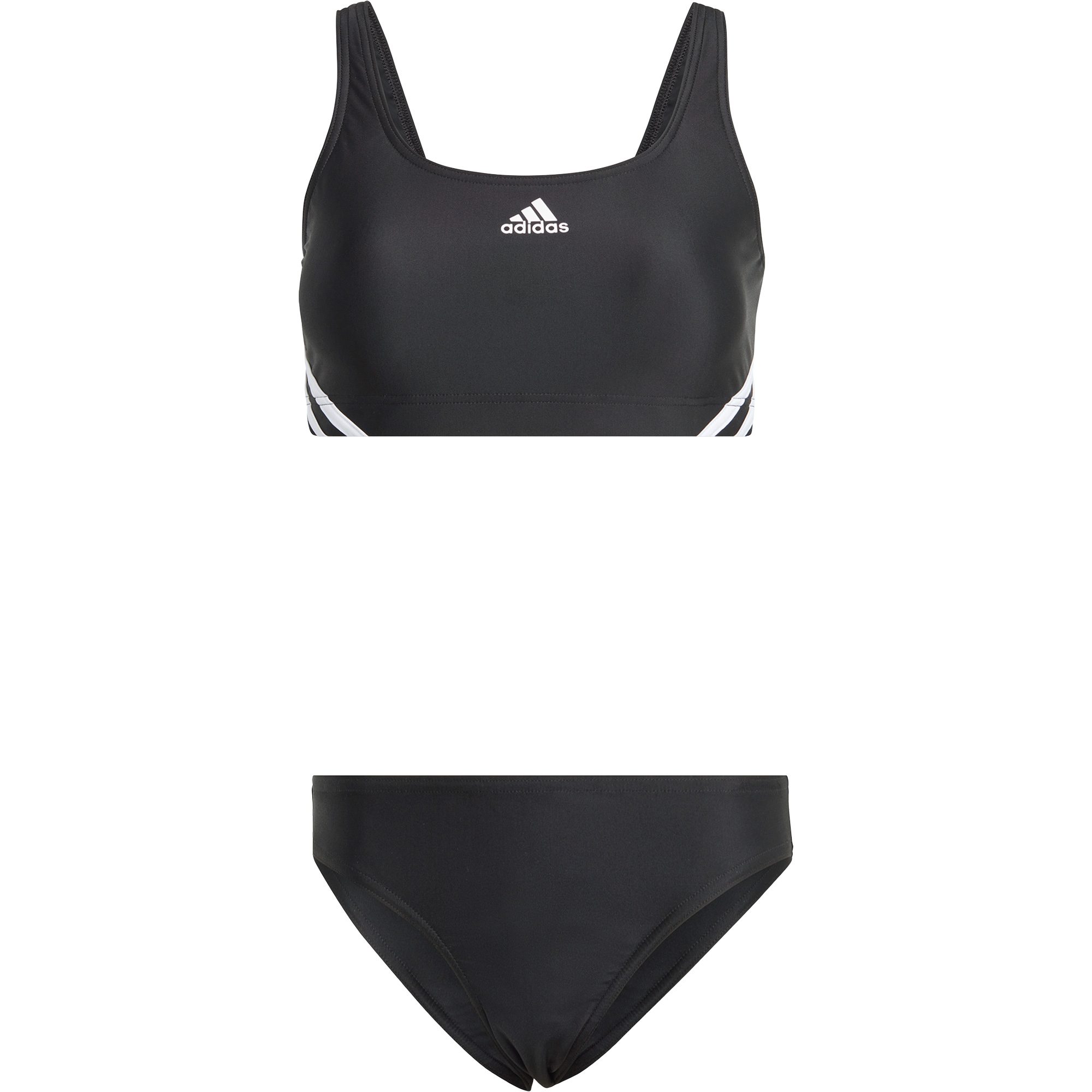 adidas 3-Streifen Bikini Damen schwarz