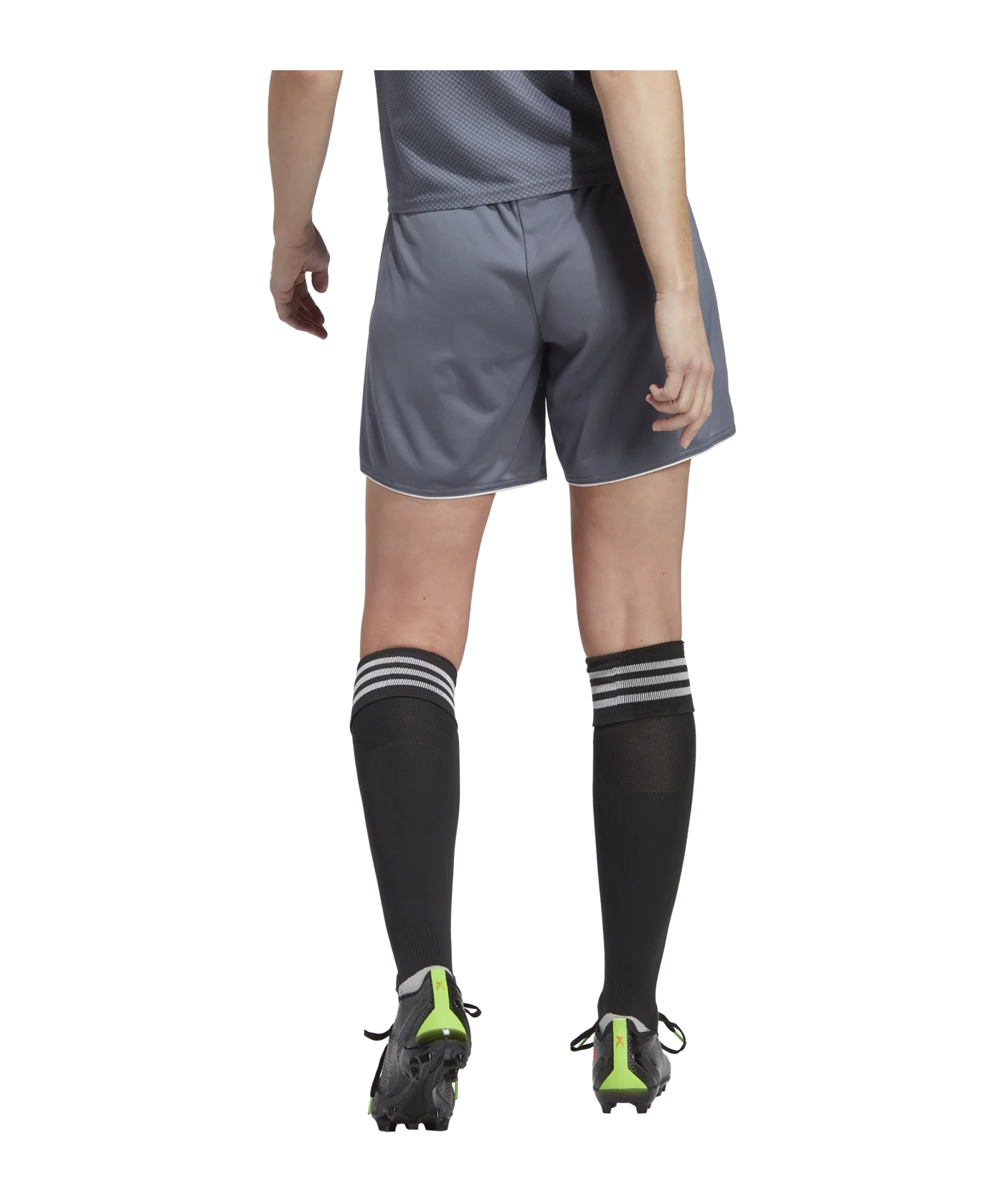 adidas Tiro 23 League Trainingsshort Low Damen Grau Weiss