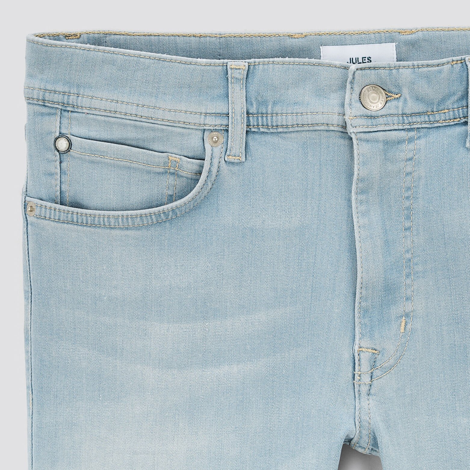 Jean slim urbanflex 3 longueurs Bleu
