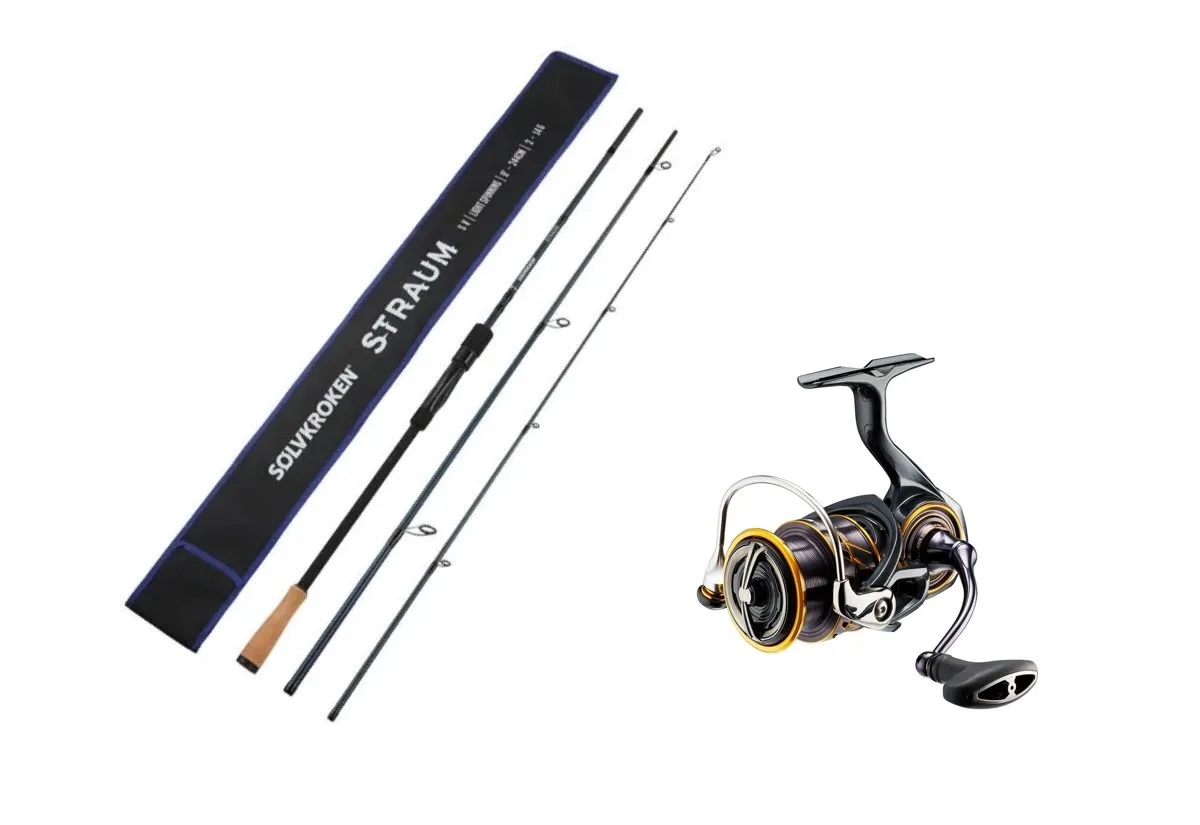 Sølvkroken Sv Straum 305cm 20-60g/Daiwa Caldia Lt 4000dc