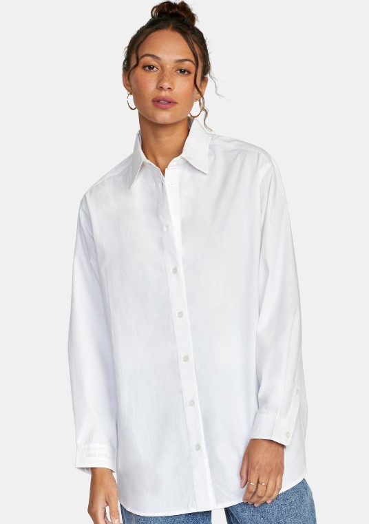 Rvca Angeles Shirt Whisper White