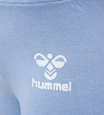 Hummel Leggings - hmlMino - Faded Denim/Marshmallow