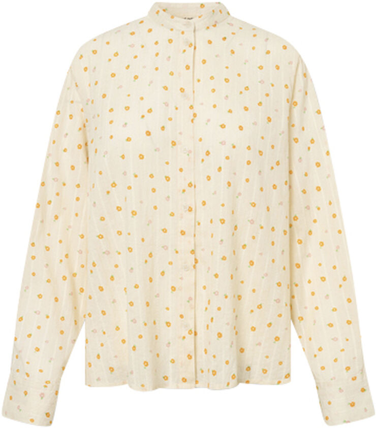 Nué Notes Florian Shirt Orange flowers