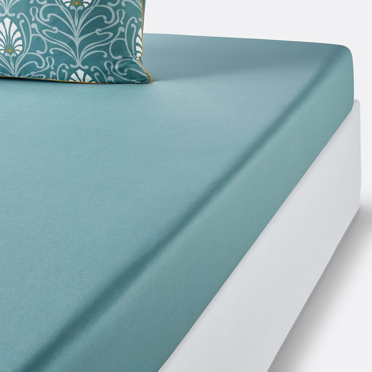 LA REDOUTE INTERIEURS<br>Lençol de baixo em percal estampado Poetic Cottage