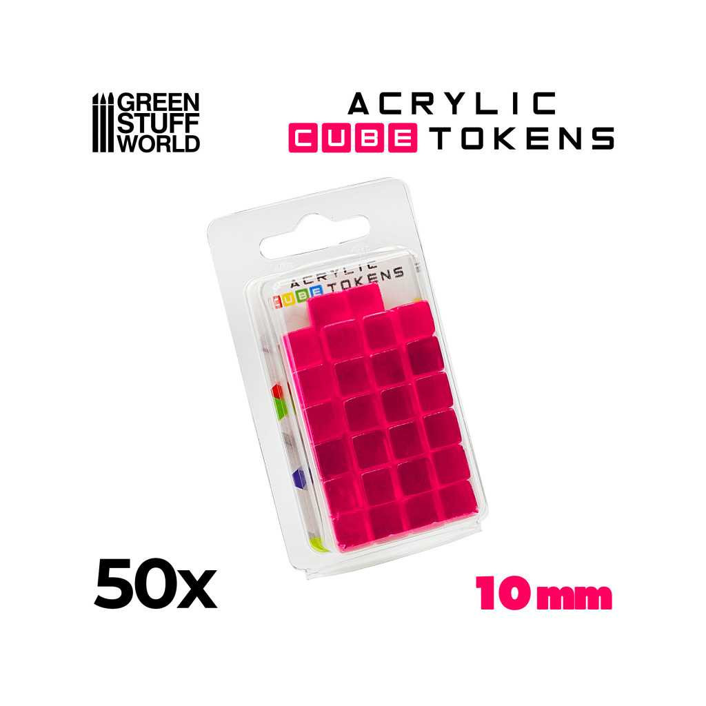 Set de 50 Cubes Transparents 10mm