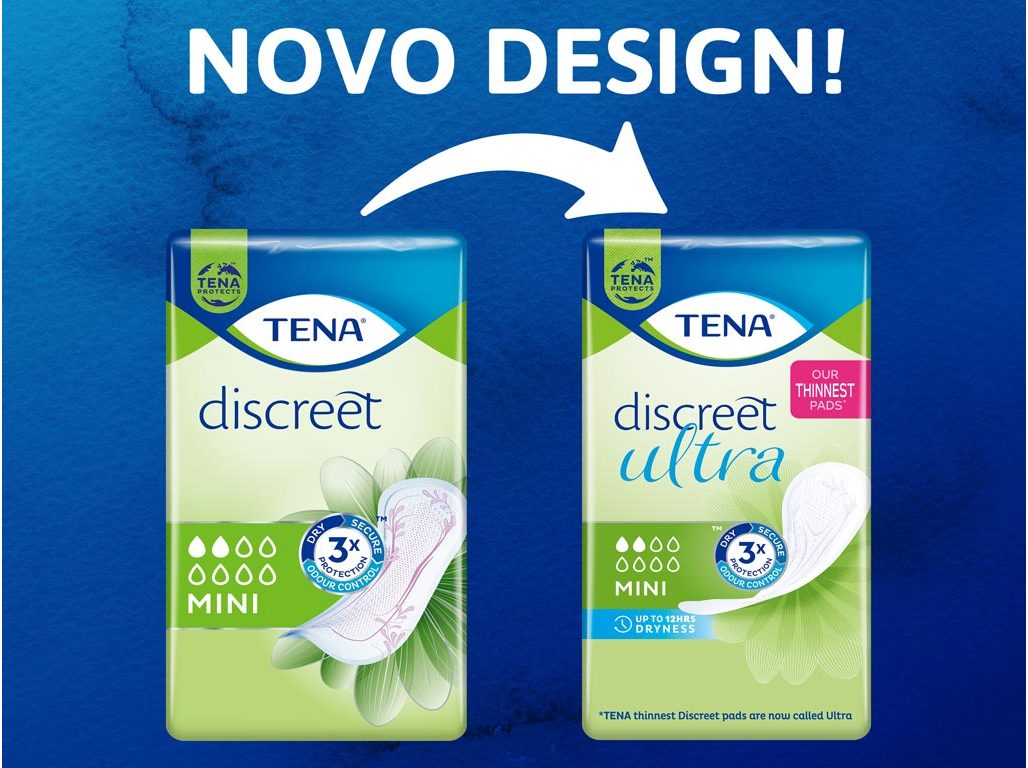 PENSOS INCONTINÊNCIA TENA DISCREET MINI 20UN