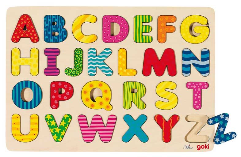 Steckpuzzle ALPHABET