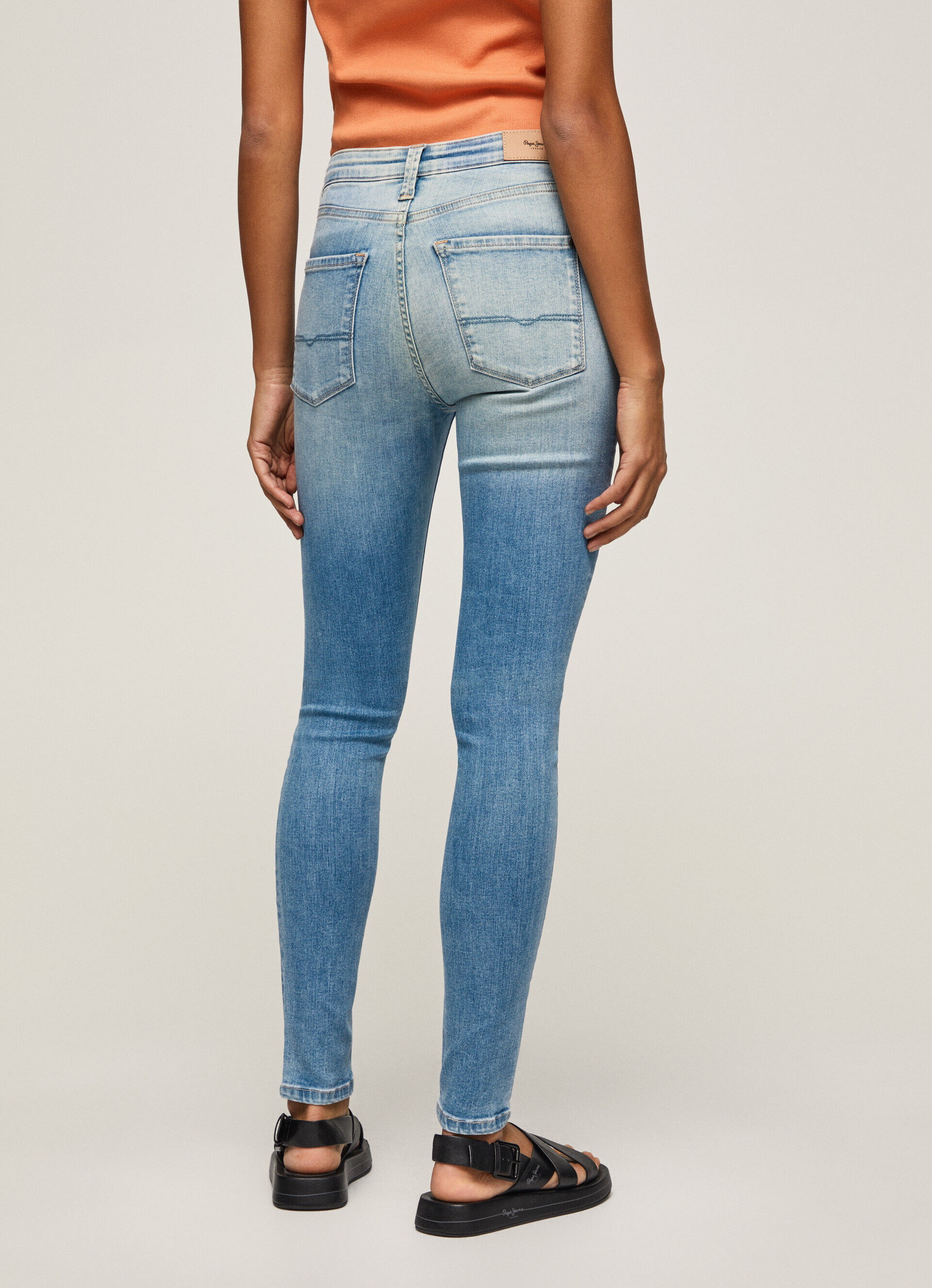 Calça jeans skinny de cintura alta Regent Fit - jeans