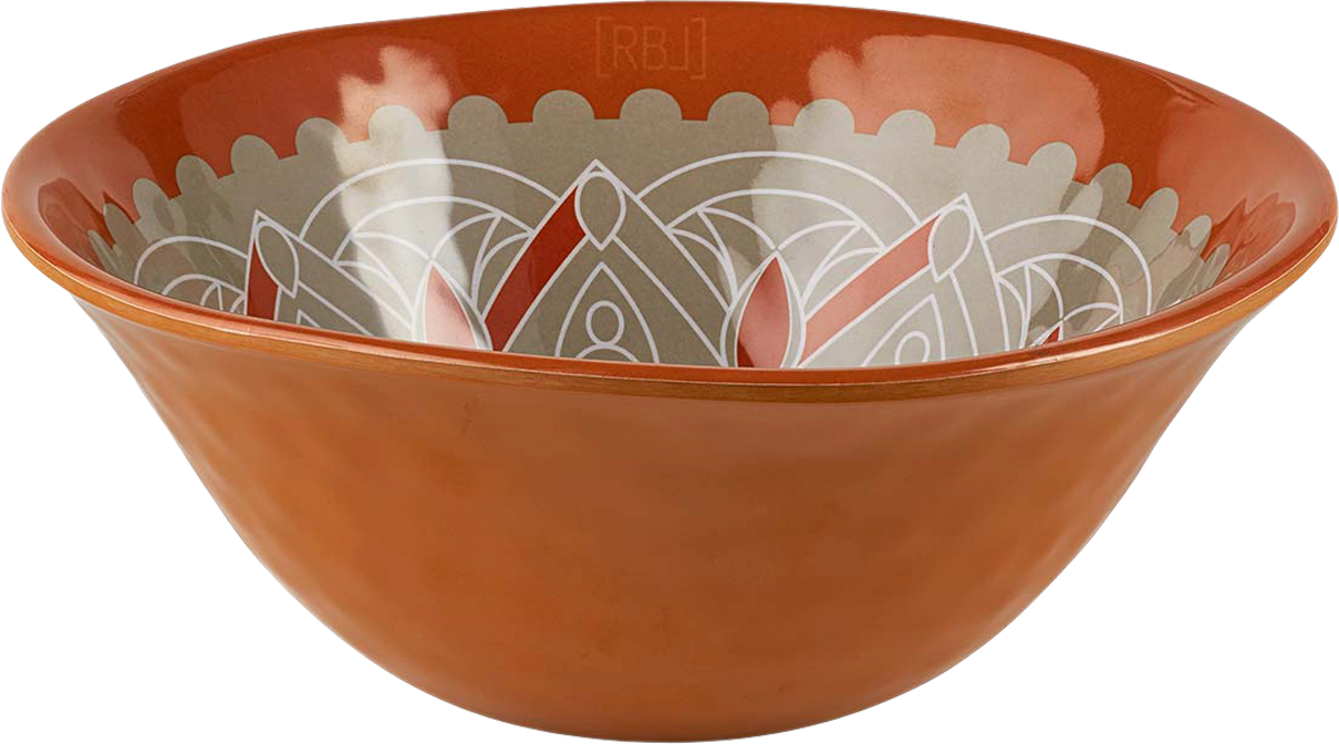 Rebel Outdoor Melaminschale 28 cm orange