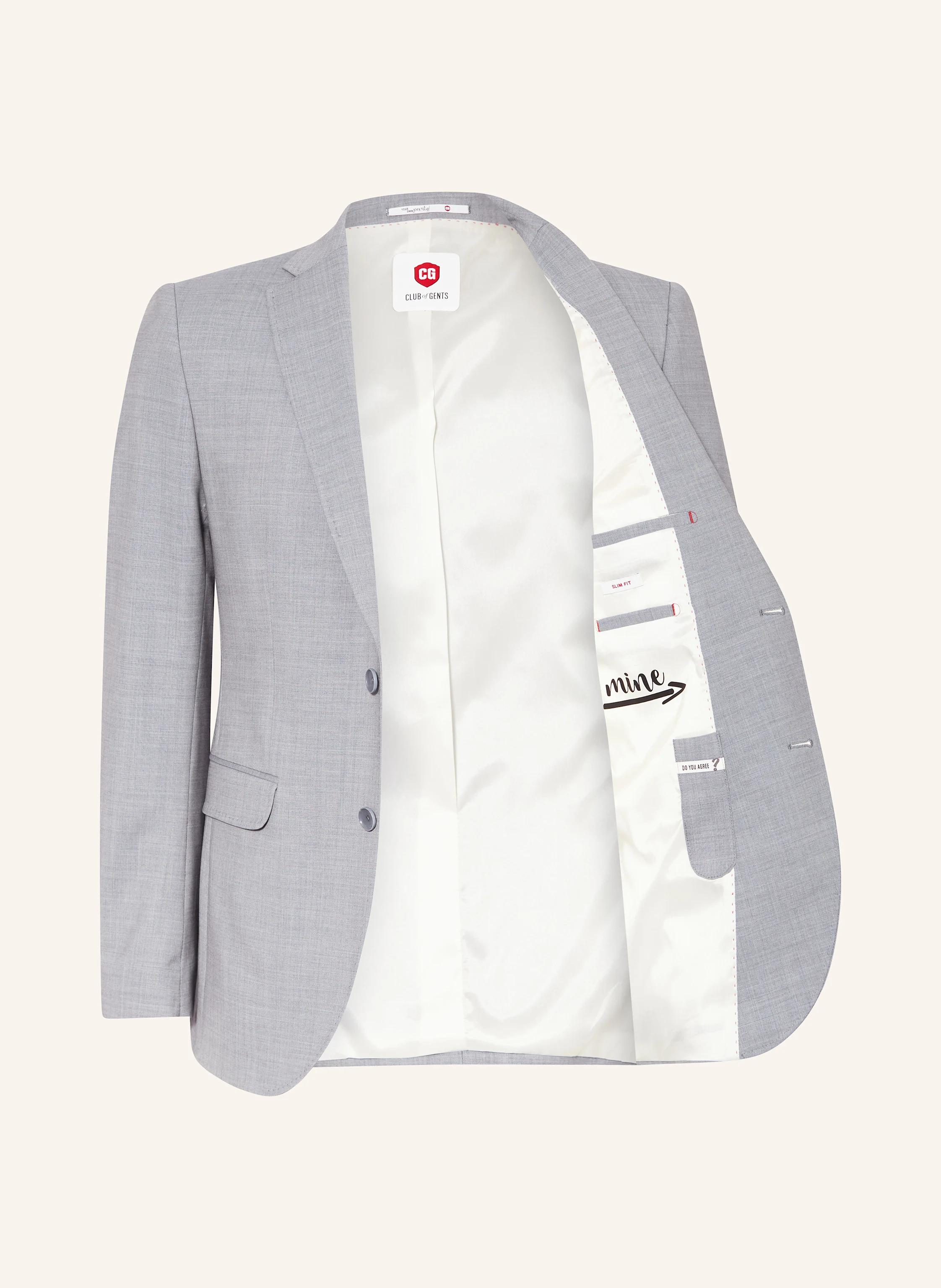 CG - CLUB of GENTS Anzugsakko CG PAUL Slim Fit