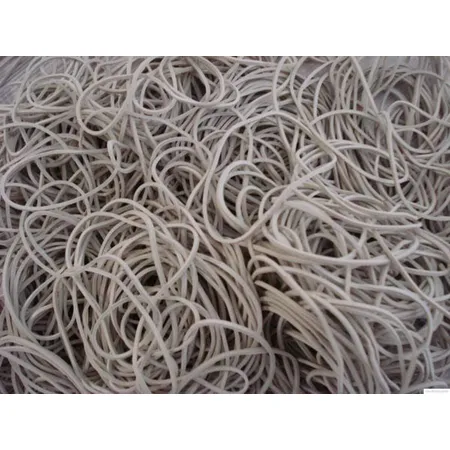 DM Folien Gummiringe weiß, Breite=1 mm, Ø=80 mm, 1 Kg