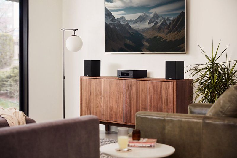Denon CEOL N-12 DAB+ Hifisysteem - Zwart - Inclusief Speakers