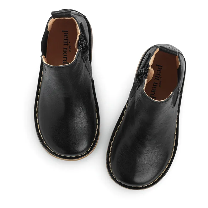 Petit Nord Boots Ankle Zip | Noir